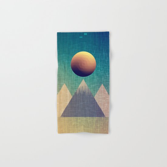 Moonrise Abstract Hand & Bath Towel