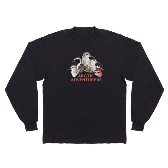 Arctic Shorebirds Long Sleeve T Shirt