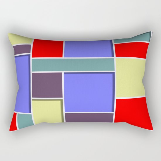 Abstract #65 Rectangular Pillow