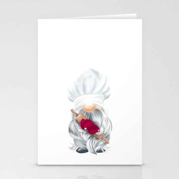 Baker Gnome Stationery Cards