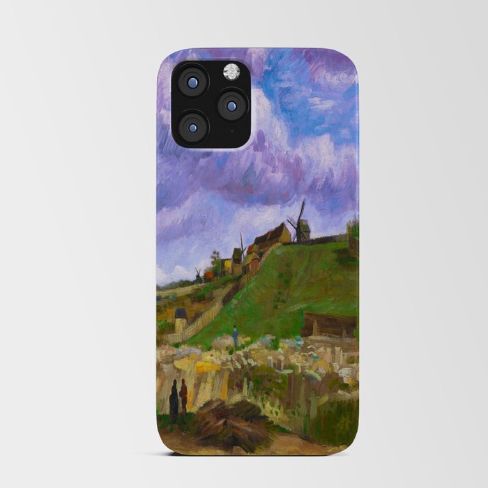 Vincent van Gogh (Dutch, 1853-1890) - The Hill of Montmartre with Stone Quarry (Montmartre series) - 1886 - Post-Impressionism - Landscape - Oil on canvas - Digitally Enhanced Version - iPhone Card Case