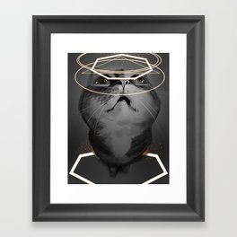 When I Stare Into Space I'm Looking For You Framed Art Print