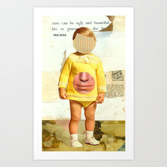 Mask Art Print