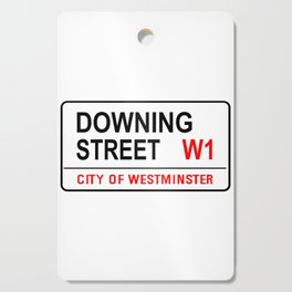 Downing Street Sign Cutting Board