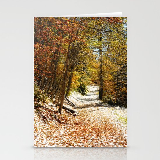 The First Snow Stationery Cards