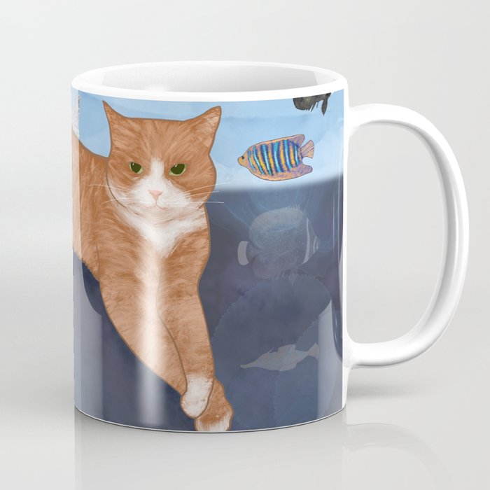 Leisurely waiting for the fish Coffee Mug