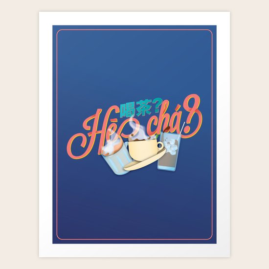 Tea time? Art Print