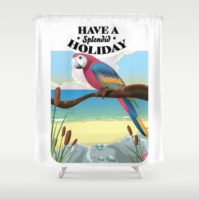 Have a Splendid holiday Shower Curtain