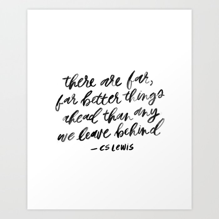 Cs Lewis Quote Art Print By Madolinejeanprints Society6