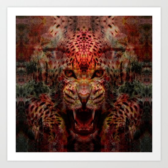 Jaguar Art Print