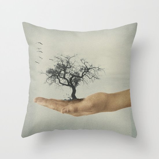 It's all in your mind Throw Pillow