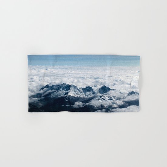 High Mountains #clouds Hand & Bath Towel
