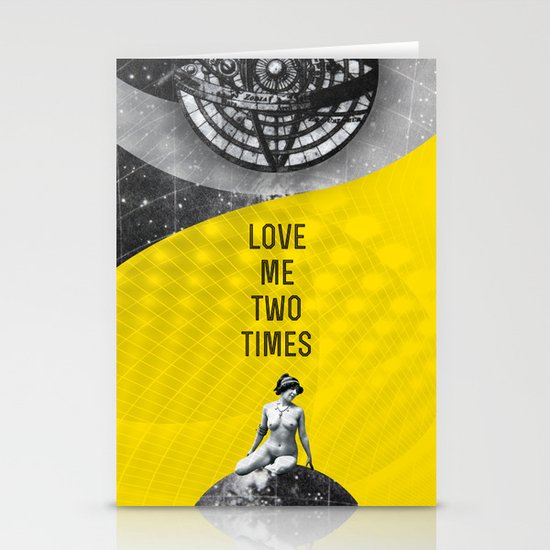 Love me two times (Rocking Love series) Stationery Cards