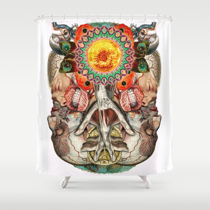Losing the Human Form (Part 2) Shower Curtain
