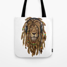 Lion Dreadlocks Rastafari T-Shirt & accessories Tote Bag