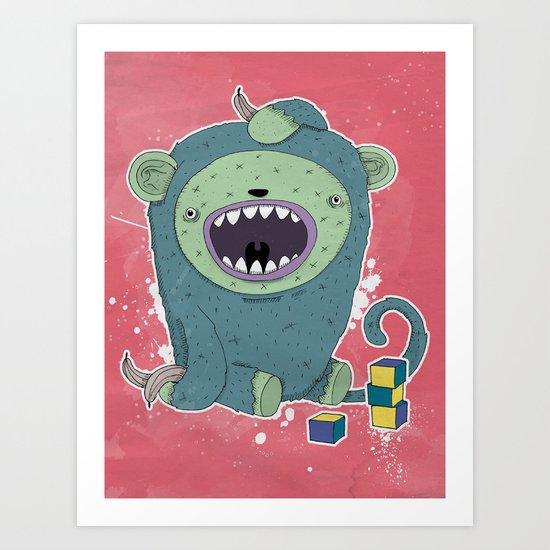 Brainstorming Art Print