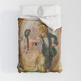 Beauty and the Beast Duvet Cover