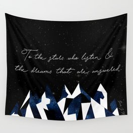 A Court of Mist and Fury Quote Wall Tapestry