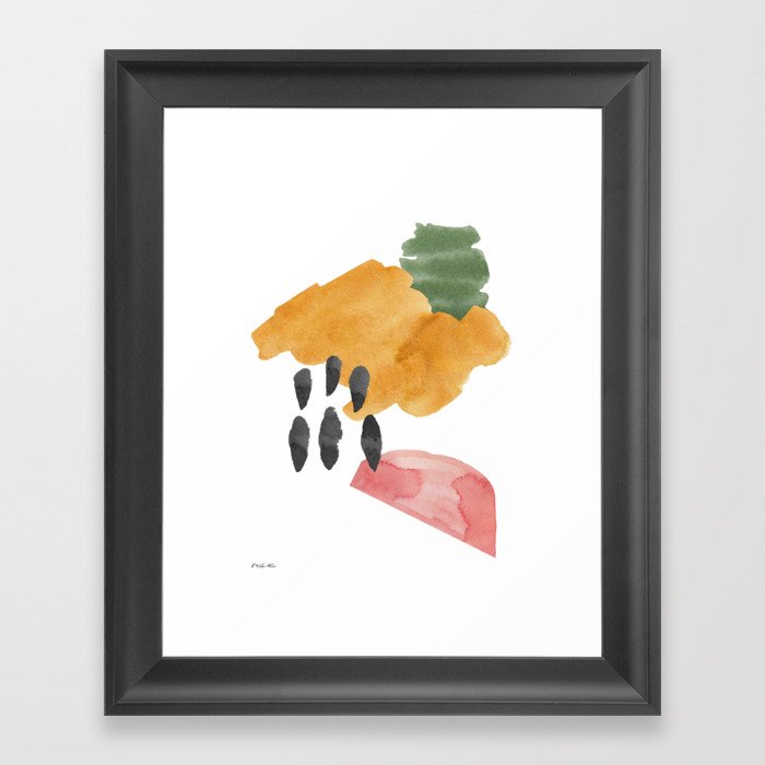 Prehistoric Three: The Humans Framed Art Print