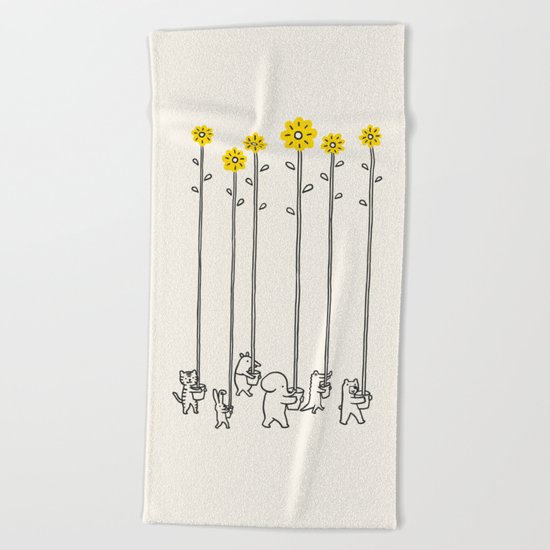 Seeds of hope Beach Towel