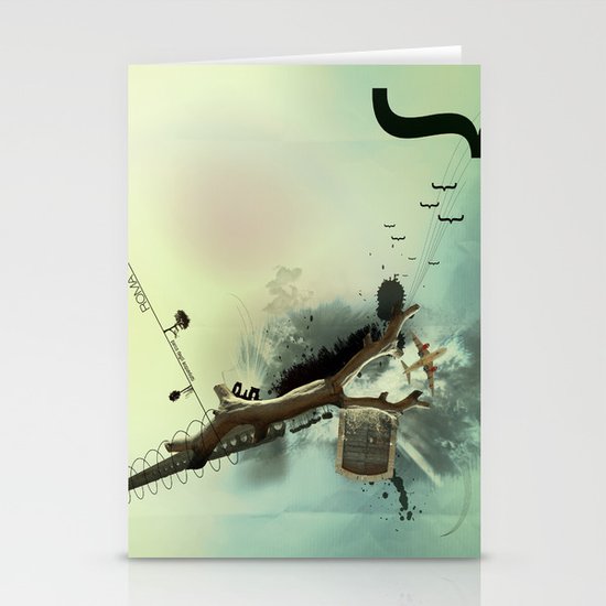 roma parco Stationery Cards