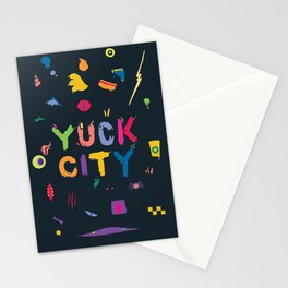 Yuck City Stationery Cards