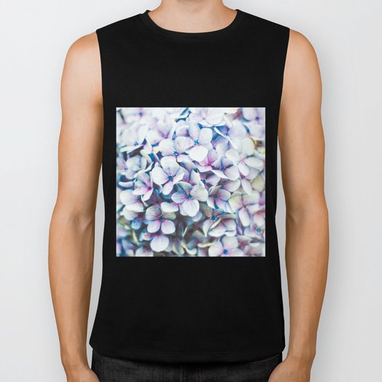 in the blue Biker Tank