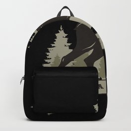 Wild And Free Hunter Outfit Design Backpack