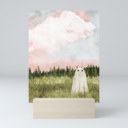 Cotton candy skies Mini Art Print