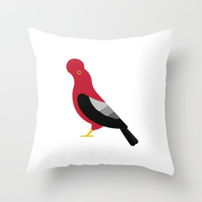 #Bird3 Throw Pillow