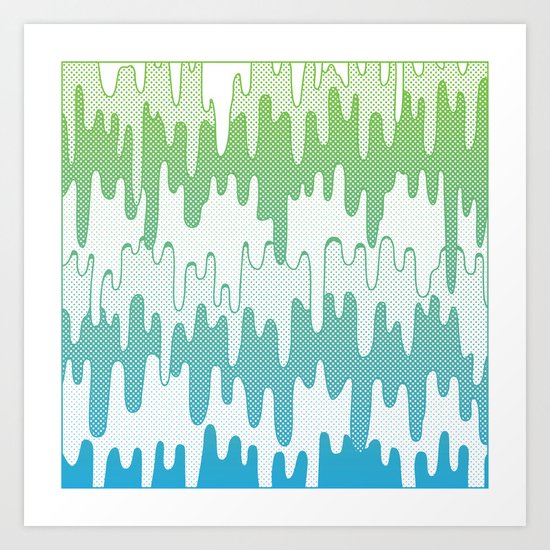 Trippy Drippys Art Print