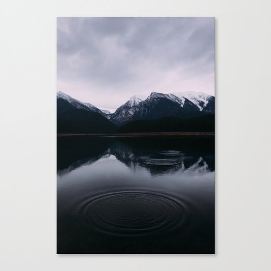 Mountain Reflections II #society6 #buyart Canvas Print