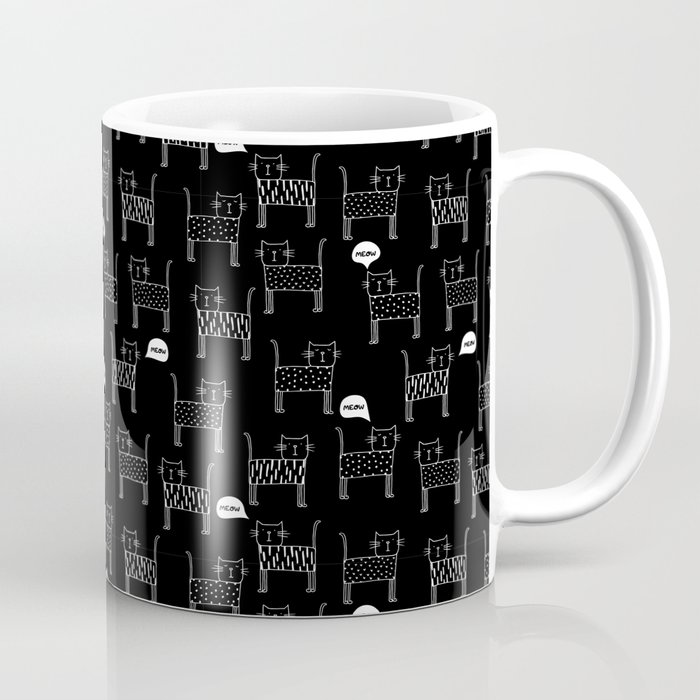 Funny cats meow Coffee Mug