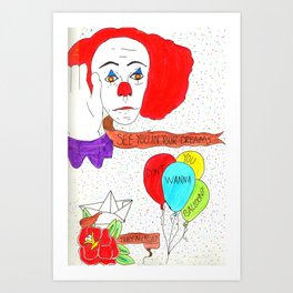 They all float Art Print