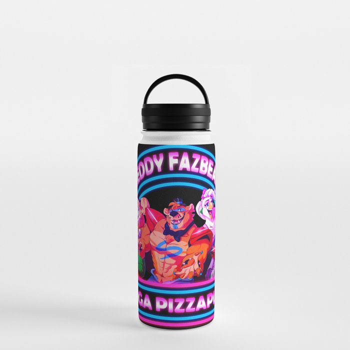 FNAF Security Breach - Mega Pizzaplex Water Bottle by Trendshop