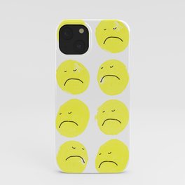 Sad Potato Stamps iPhone Case