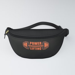 Powerlifting Bodybuilding Muscle Building Workout Fanny Pack
