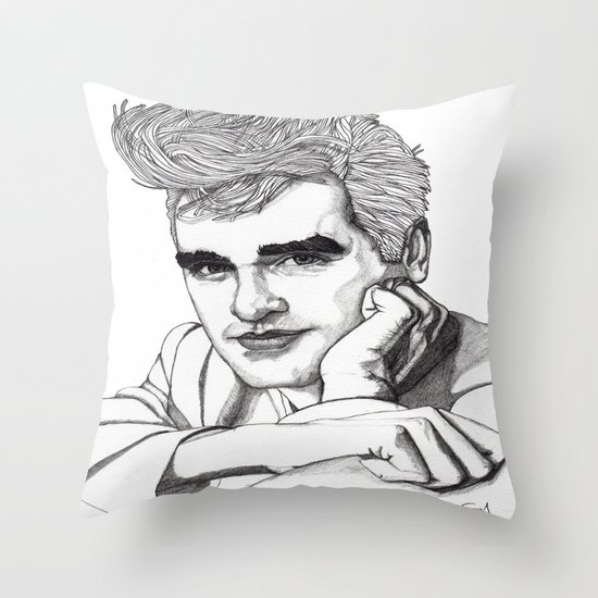 This Charming Man Throw Pillow
