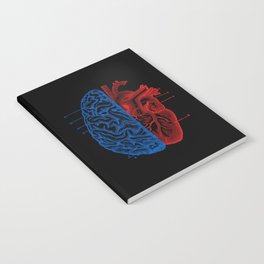 Heart and Brain Notebook