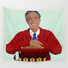Mr Rogers Wall Tapestry
