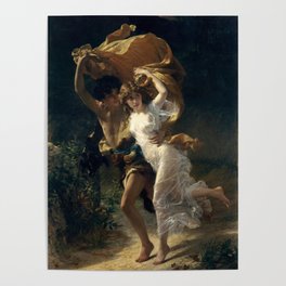 The Storm By Pierre Auguste Cot Poster