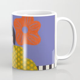 mid century modern bloom shapes Coffee Mug