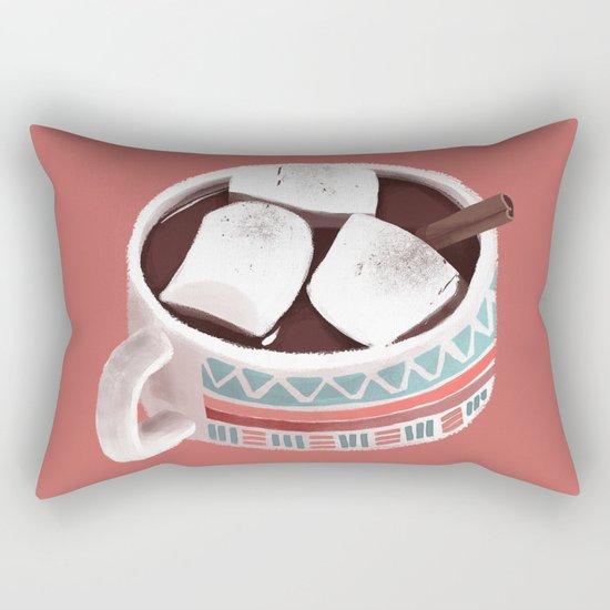 Hot Chocolate Rectangular Pillow