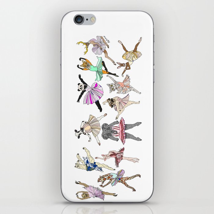Animal Ballet Hipsters LV iPhone Skin