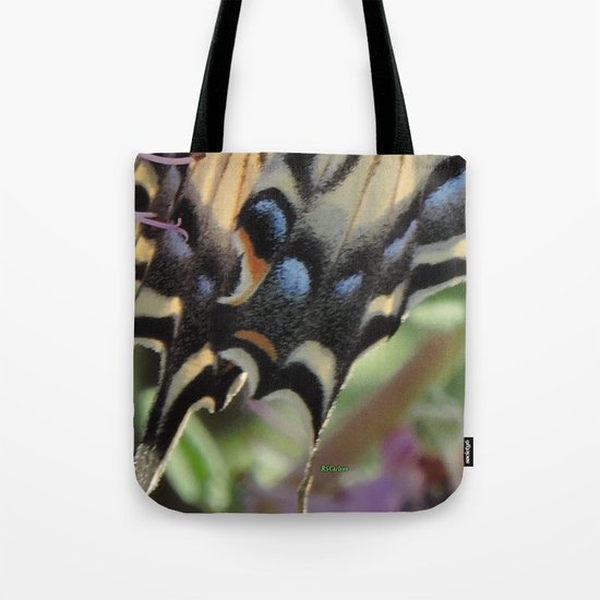 Detail of a Swallowtail Tote Bag