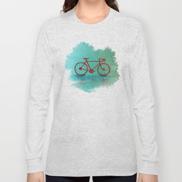 The Boy Would Like a Red Bicycle Long Sleeve T-shirt