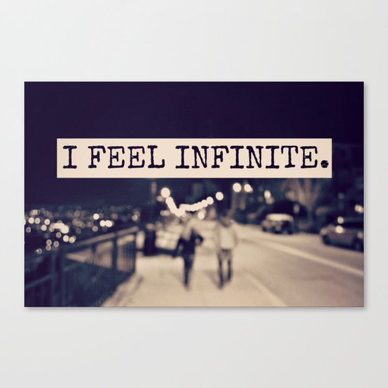 I Feel Infinite Canvas Print