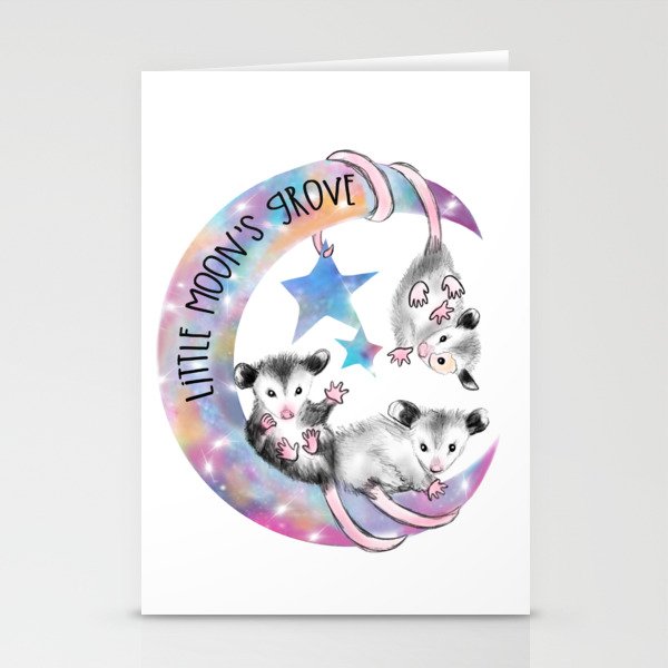 Little Moons Grove Logo Stationery Cards