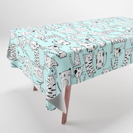 Funny cute kittens Tablecloth