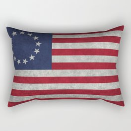 Betsy Ross Flag Rectangular Pillow